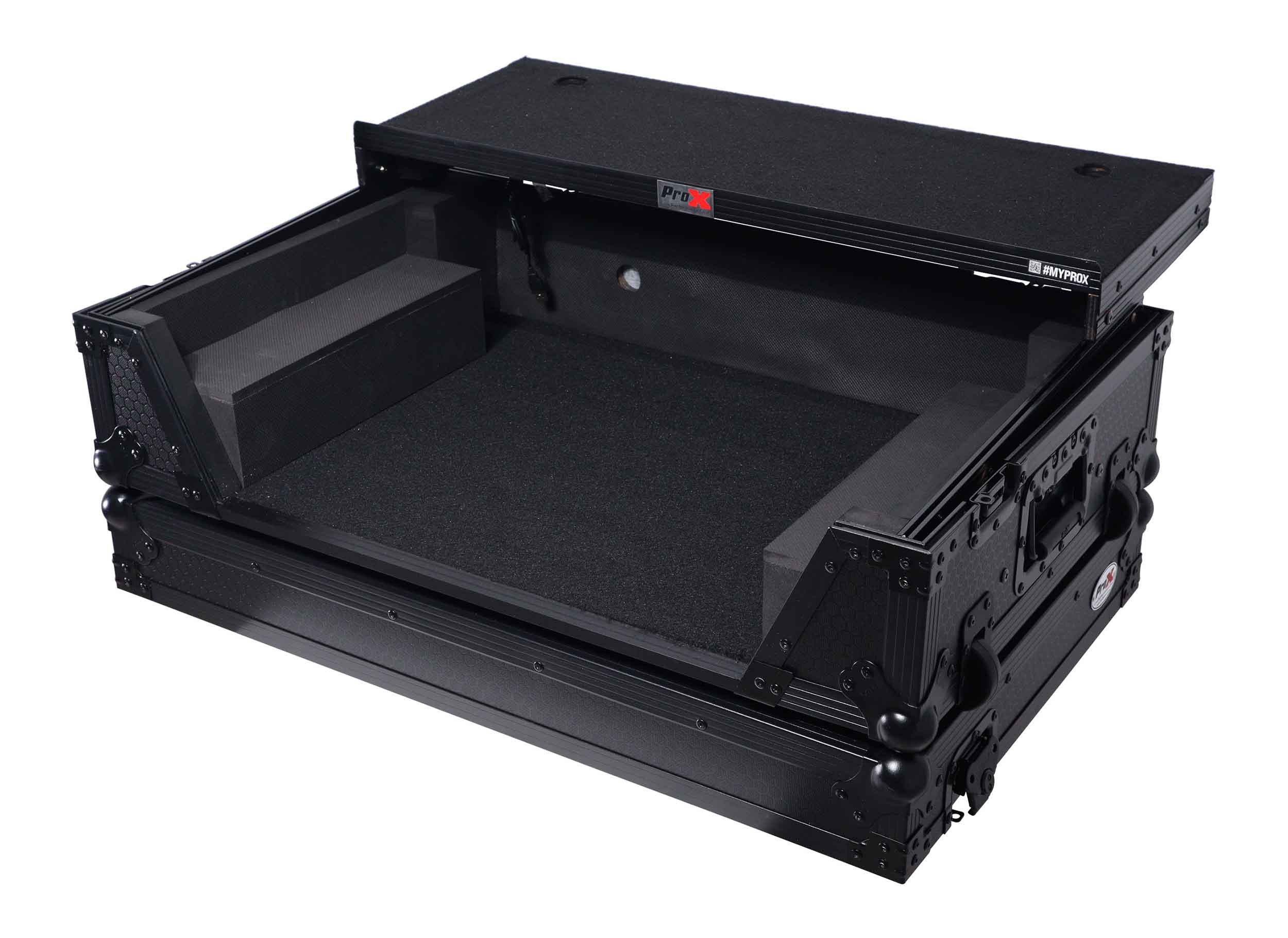 B-Stock: ProX XS-FLX102U WLTBL LED Flight Style Road Case for Pioneer DDJ-FLX10 DJ Controller with Laptop Shelf ProX Cases