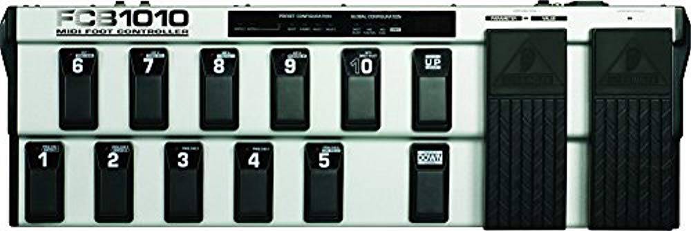 Behringer FCB1010 Ultra Flexible MIDI Foot Controller with 2 Expression Pedals - Hollywood DJ