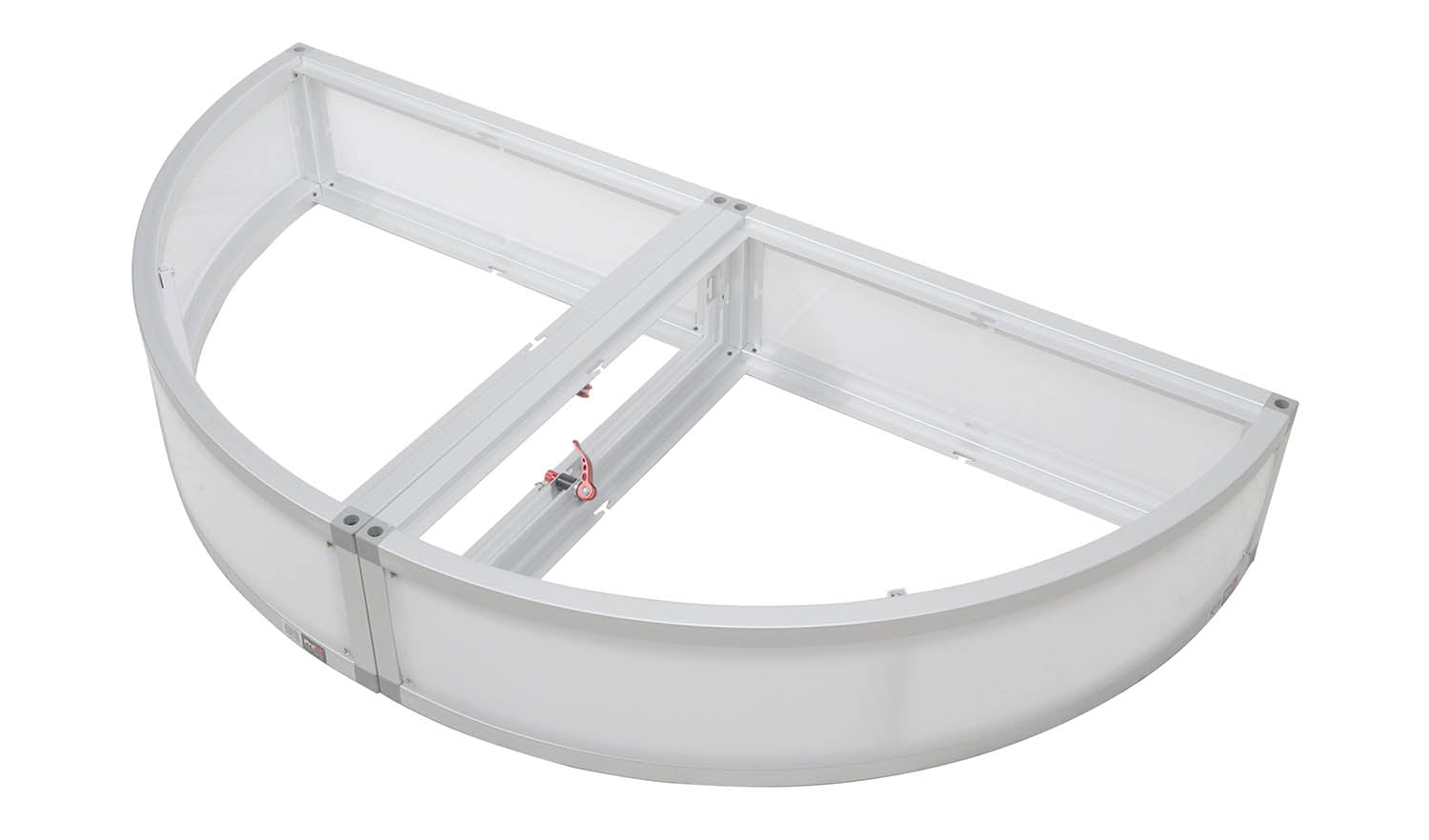 ProX XSA-2X2-8QR, 8 Quarter Round Acrylic Stage - Hollywood DJ