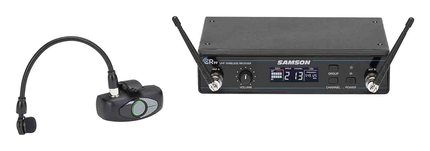 Samson SWSATXHM60-K AWX Wind Instrument Micro Transmitter UHF Wireless System - Hollywood DJ