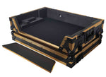 ProX XS-RANEONE W FGLD ATA Flight Style Road Case for RANE ONE DJ Controller with Wheels Limited Edition Gold - Hollywood DJ