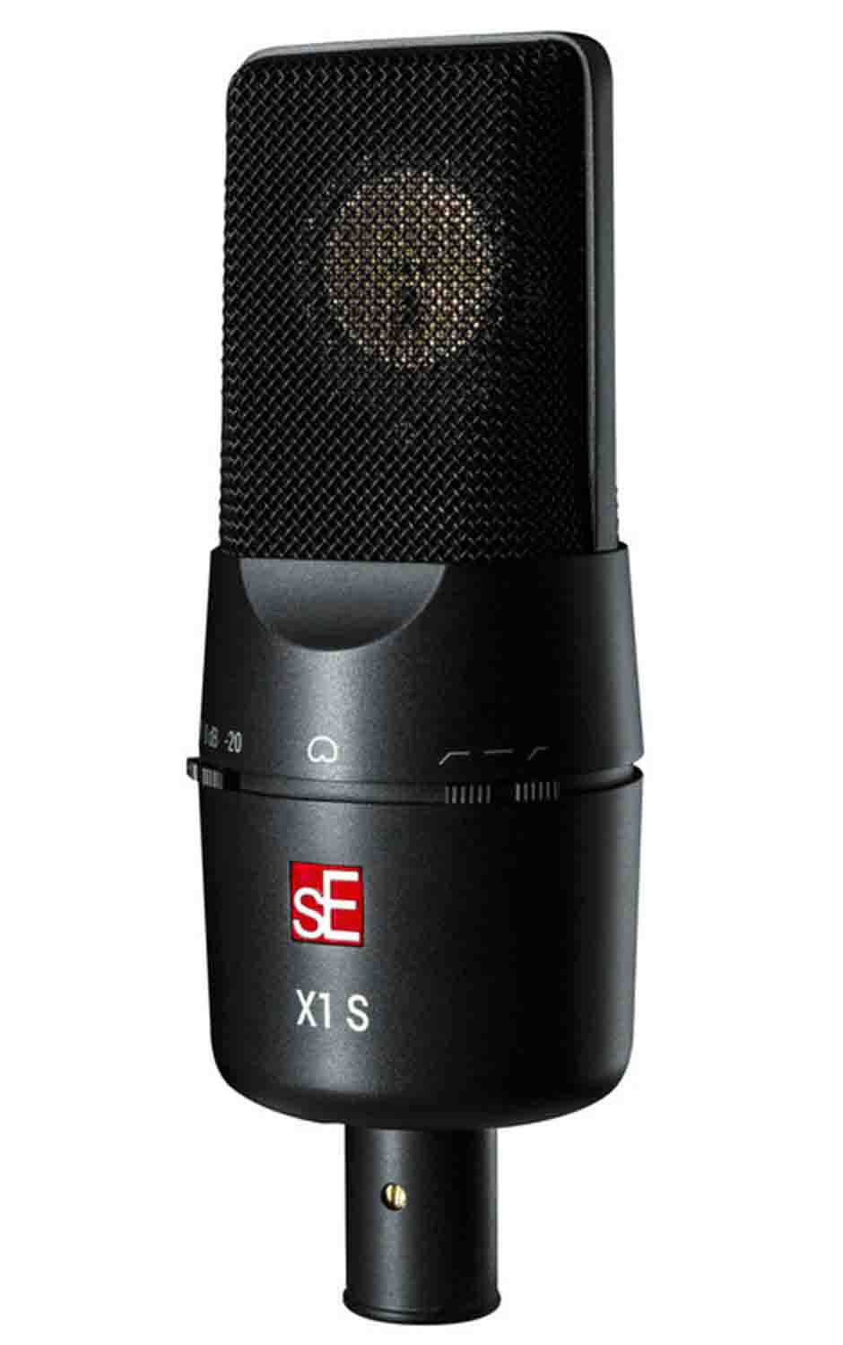sE Electronics X1 S Large Condenser Microphone and Clip - Hollywood DJ