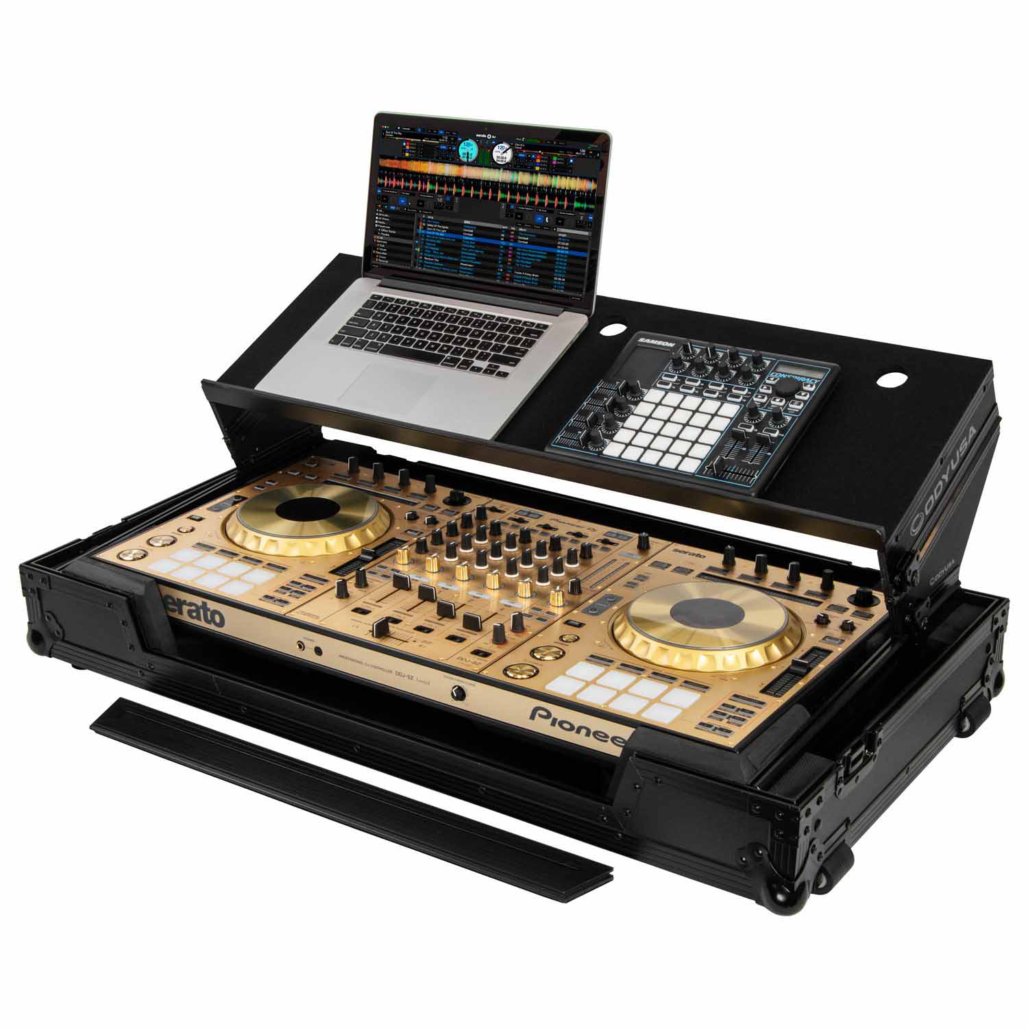 Open Box: Odyssey FZGSADDJSZWBL DJ Flight Case for Pioneer