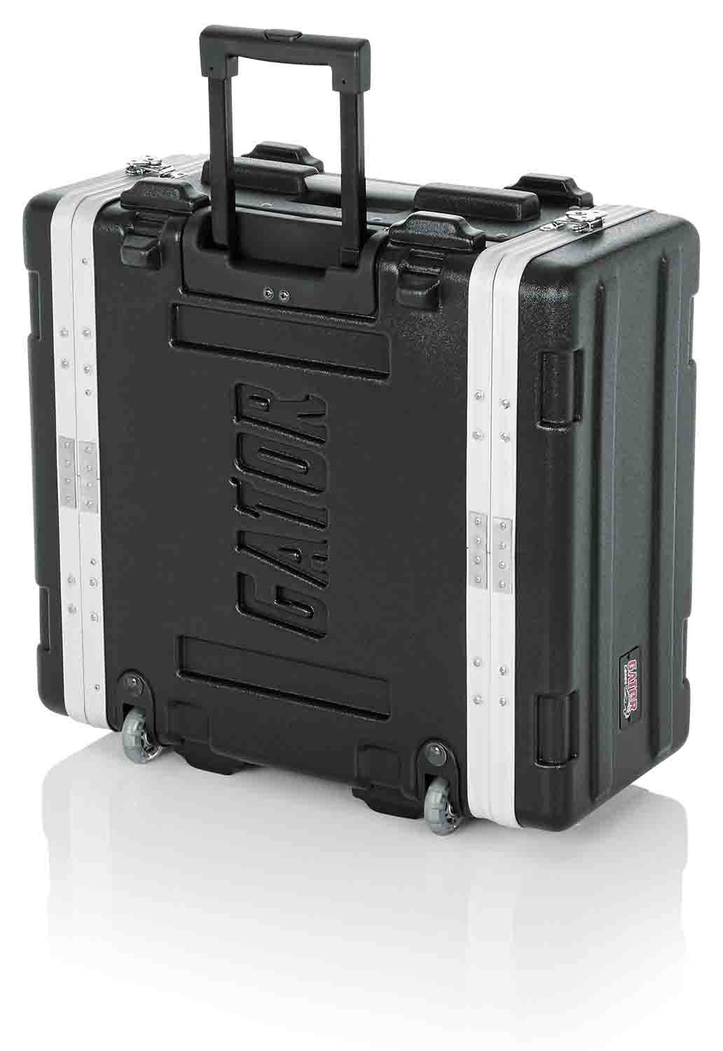 Gator Cases GRR-4PL-US Powered Rolling Molded 4U Rack Case - Hollywood DJ