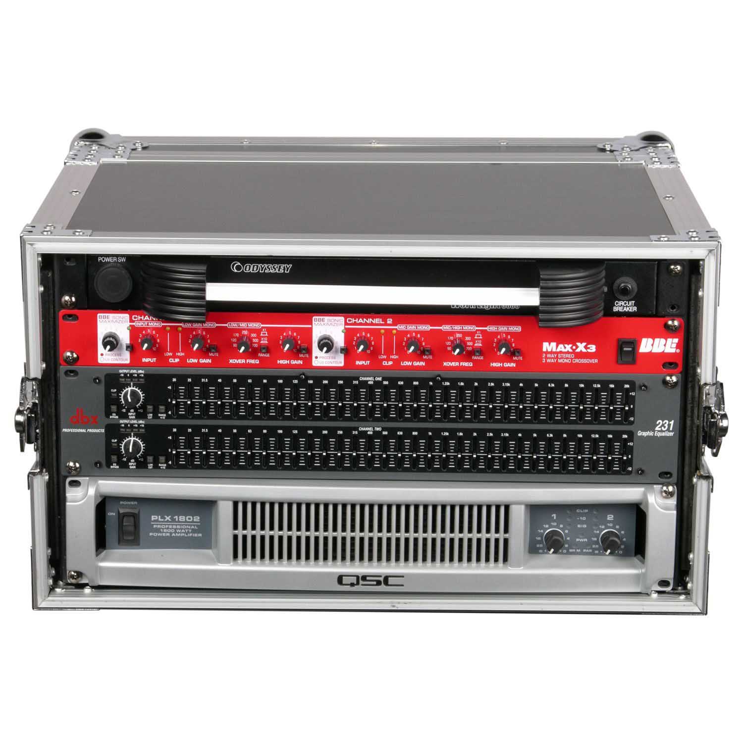 Odyssey FZER6, 6U Pro Effects Rack - Hollywood DJ