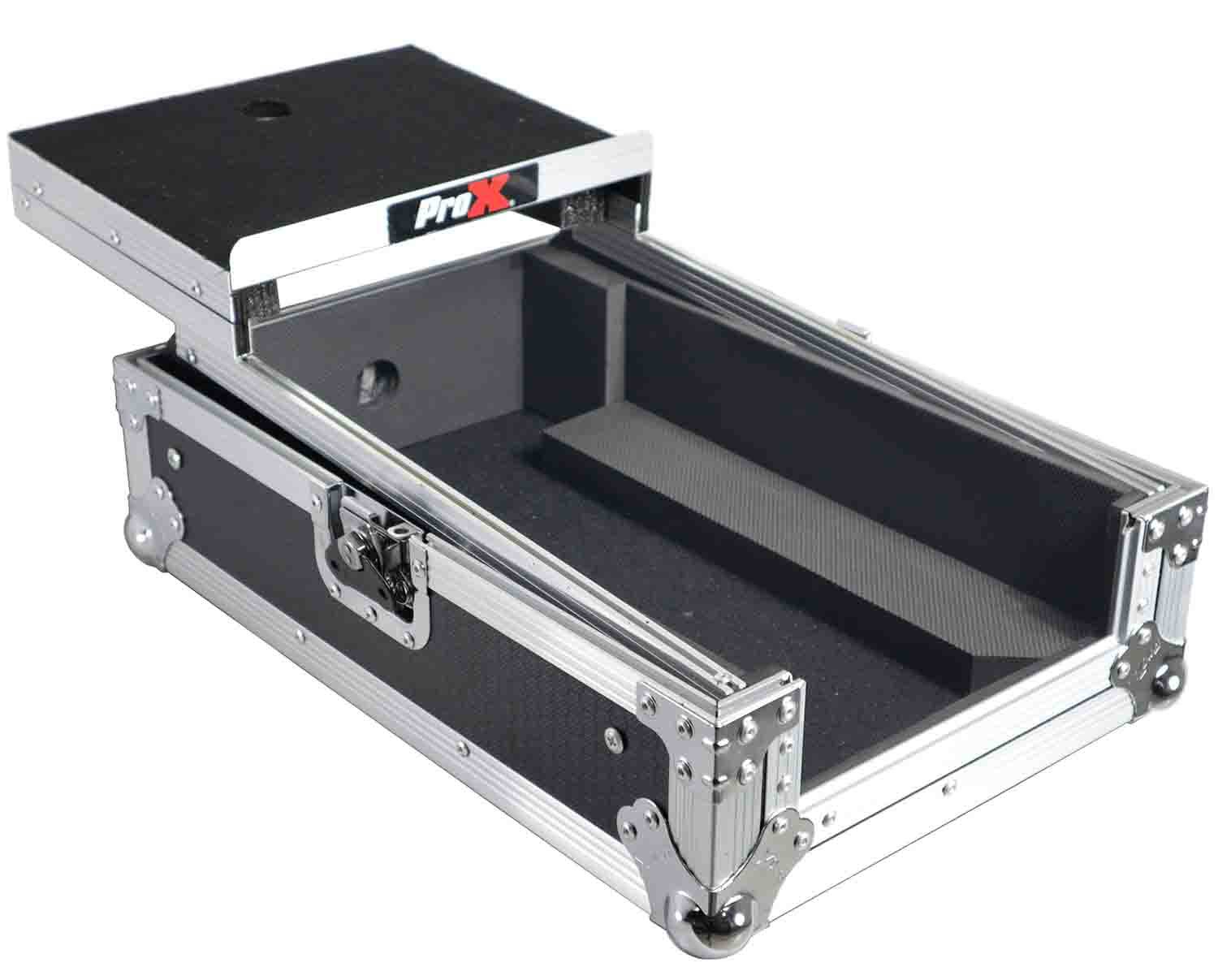 ProX XS-DJMS7LT Flight Case for Pioneer DJM-S7 Mixer with Sliding Laptop Shelf - Hollywood DJ