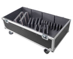 ProX XS-2X282020W ATA Dual Flight Case for Speaker Fits Two JBL SRX 815P and Similar Sized Speakers - Hollywood DJ
