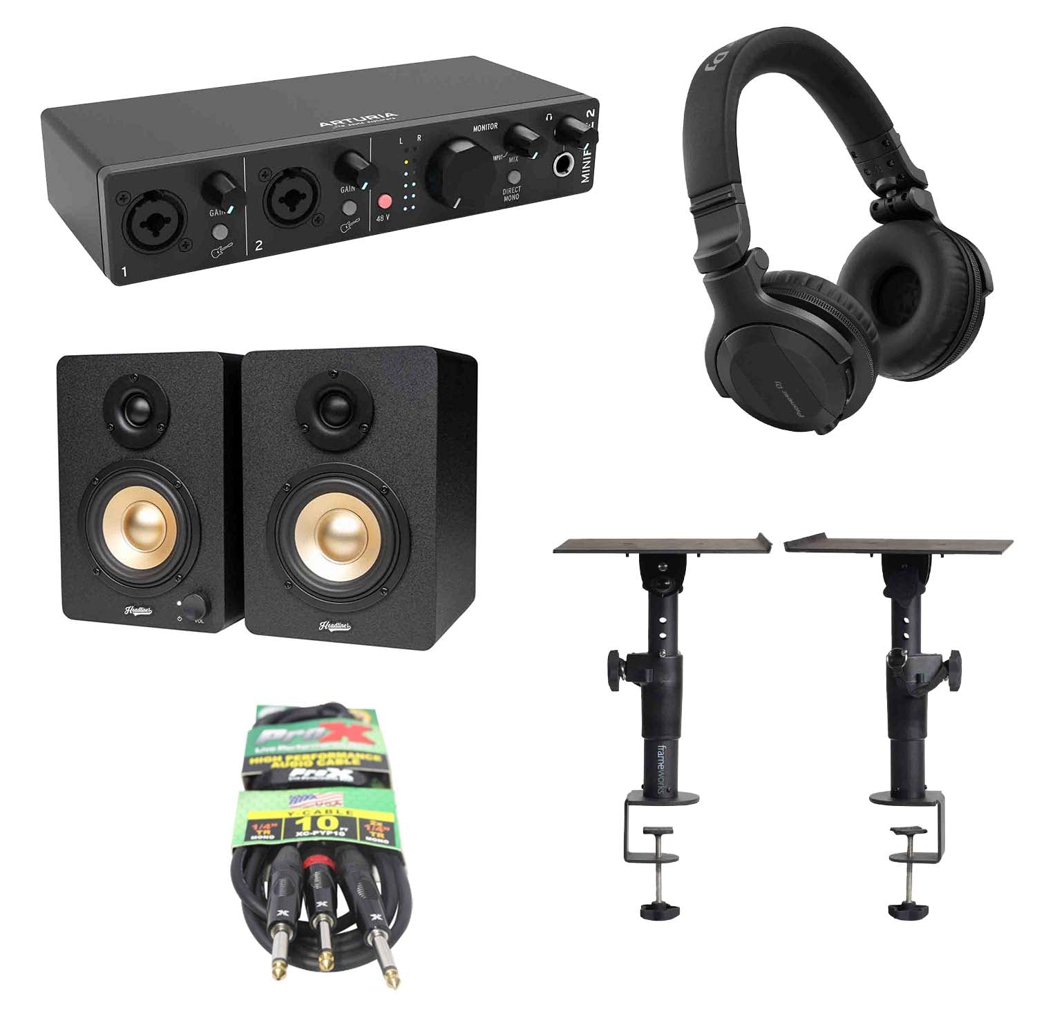 Arturia Home Studio 03 MINIFUSE2 Audio Interface Package Arturia