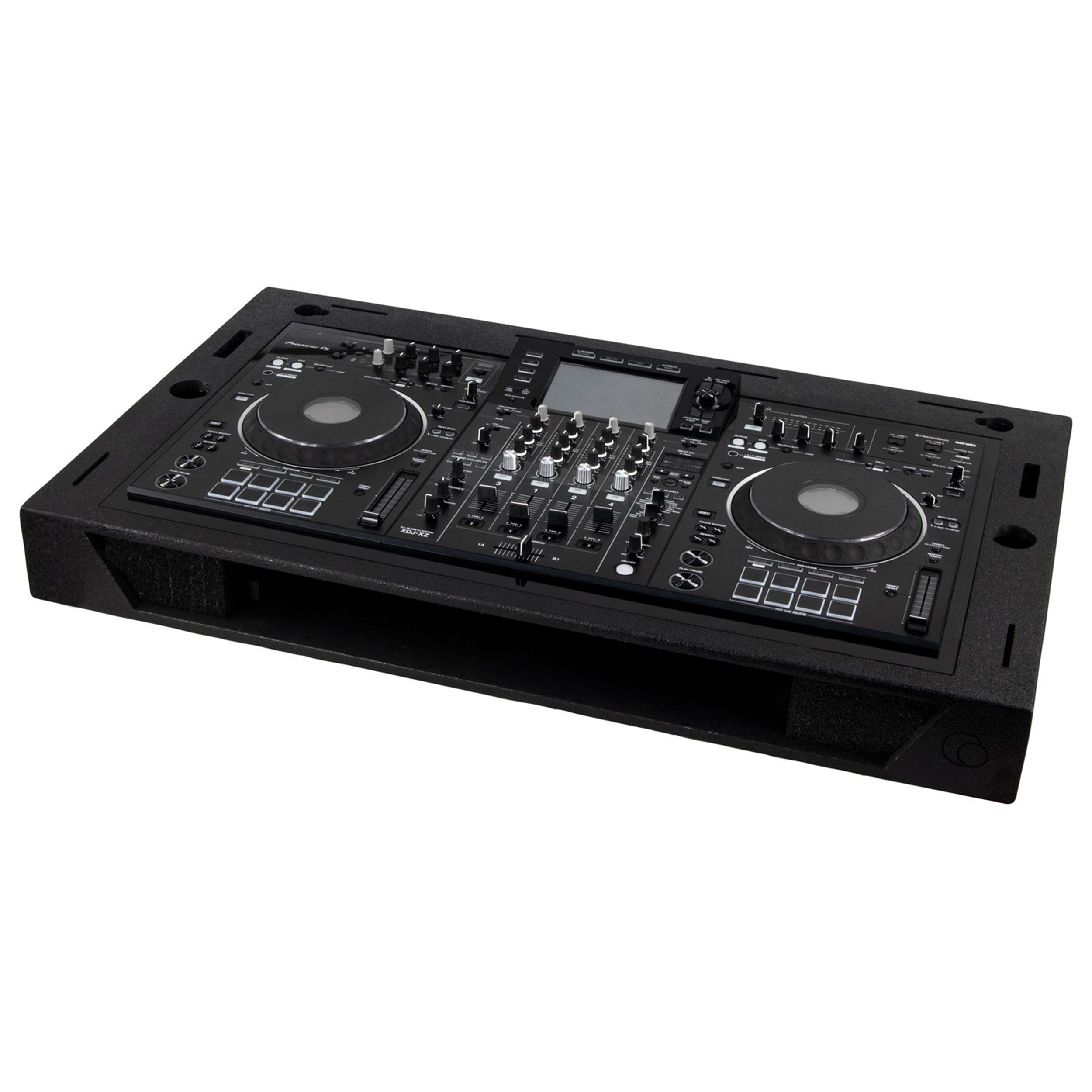 Odyssey PFB-XDJ-XZ DJ Podium Faceplate and Foam for Pioneer XDJ-XZ DJ System - Black - Hollywood DJ