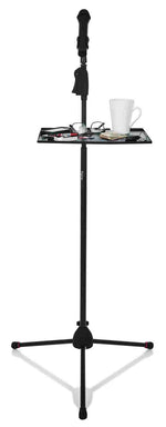 Gator GFW-SHELF1115 Microphone Stand with Accessory Shelf - Hollywood DJ