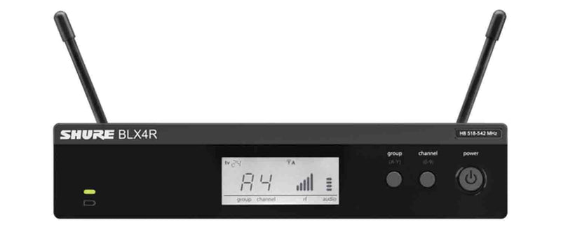 Shure BLX4R Wireless Receiver for BLX-R Wireless System - Hollywood DJ
