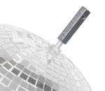 ProX X-MOTOS-WH Motos Universal Mirror Ball Oscillating 1RPM Motor Mounts up to 30" - White Finish - Hollywood DJ