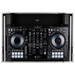 Odyssey FZGSPIDDJ8001, Pioneer DDJ-800 Flight Case With Bottom 1U Rack Space And Glide Platform - Hollywood DJ