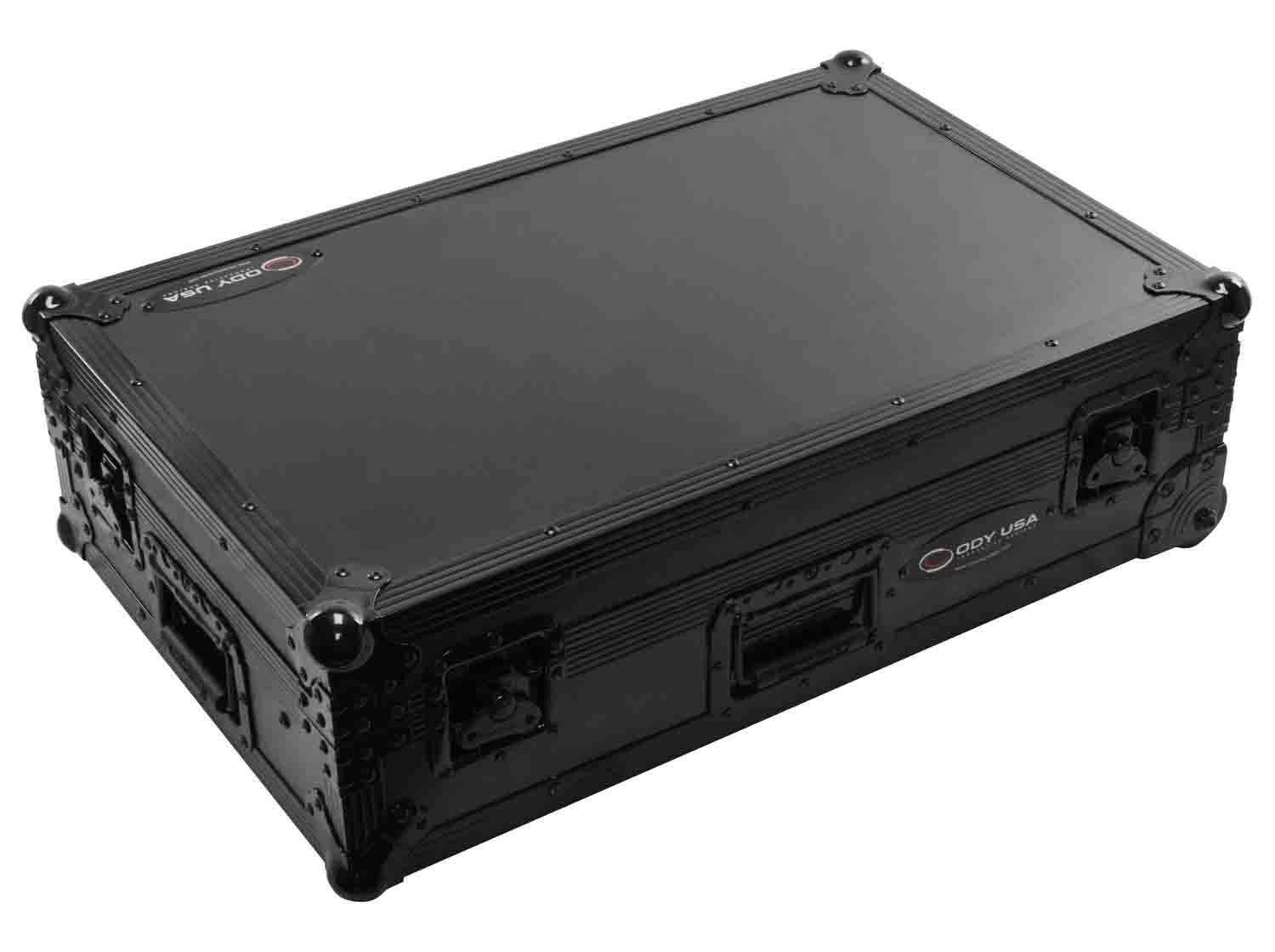 Odyssey FZGSRANEONEBLCW DJ Flight Case for Rane One with Patented Glide Platform - Black - Hollywood DJ