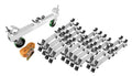 Chauvet Trusst CT290-DLYKIT All In One Kit For Transporting Straight Sections Of CT-290 - Hollywood DJ