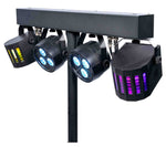 ColorKey CKU-3020 PartyBar GO Battery Powered Lighting Package - Hollywood DJ