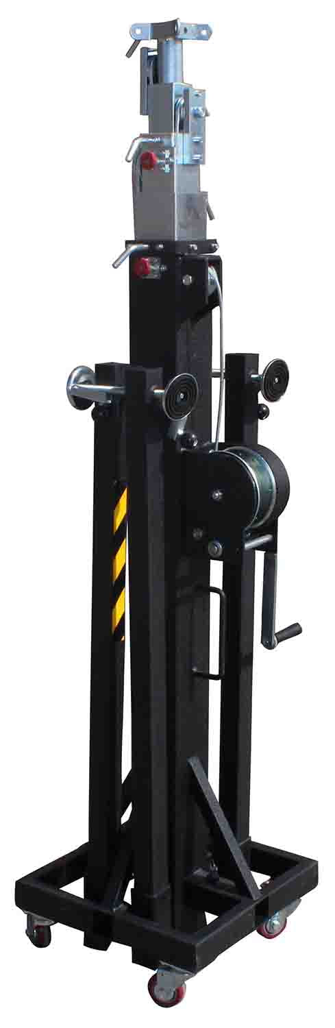 ProX XT-CRANK22FT-400 Heavy Duty High Truss Crank Up Lighting Stand 400 lbs - 22 Feet - Hollywood DJ