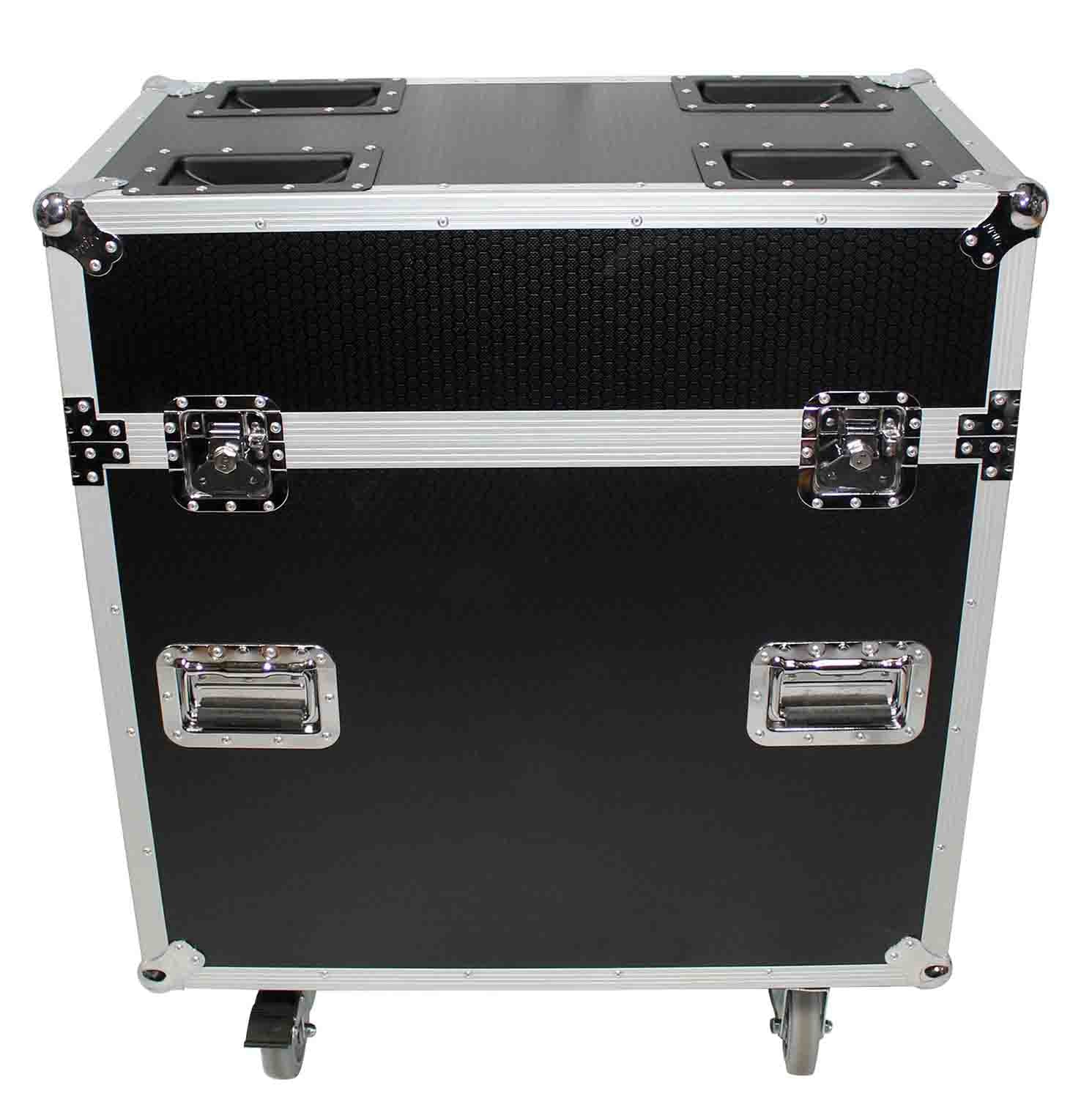 ProX XS-6XBP2424PACK Flight Road Case with 6 Pieces 24" x 24" Aluminium Base Plate - Package - Hollywood DJ