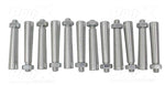ProX XT-SPN12, 12 Pack Tapered Shear Pin with Threaded Tip and Nut for Conical Coupler - Hollywood DJ