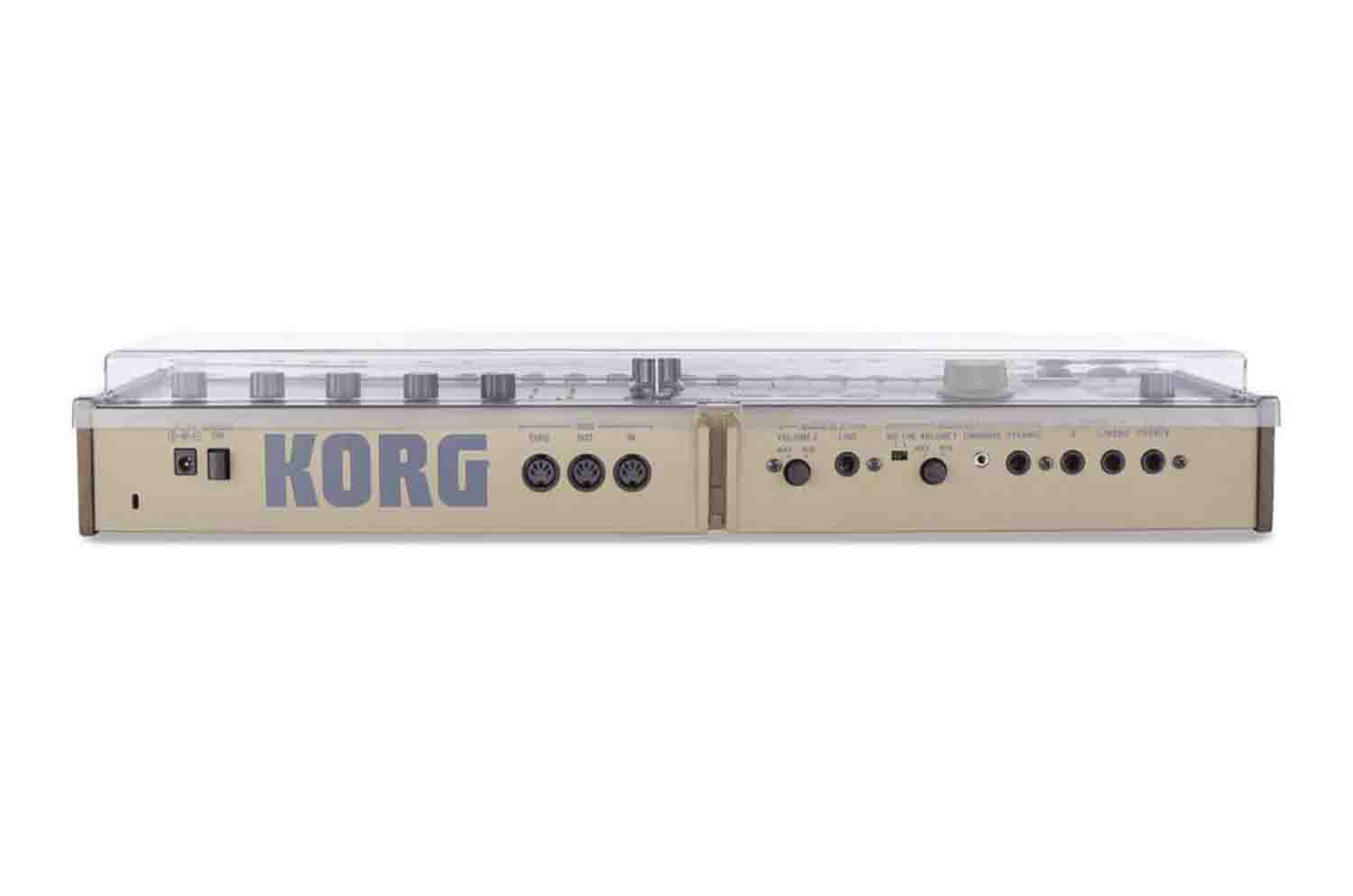 Decksaver DSLE-PC-MICROKORG Protection Cover for LE Korg Microkorg & Microkorg S - Light Edition - Hollywood DJ