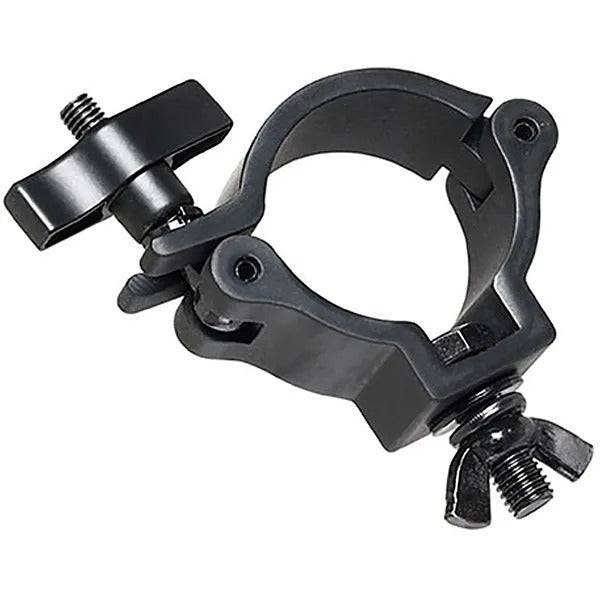 Odyssey LACML30B, Aluminum Medium-Duty Clamp In Black With A Hex Bolt And Large Wing Nut - Hollywood DJ