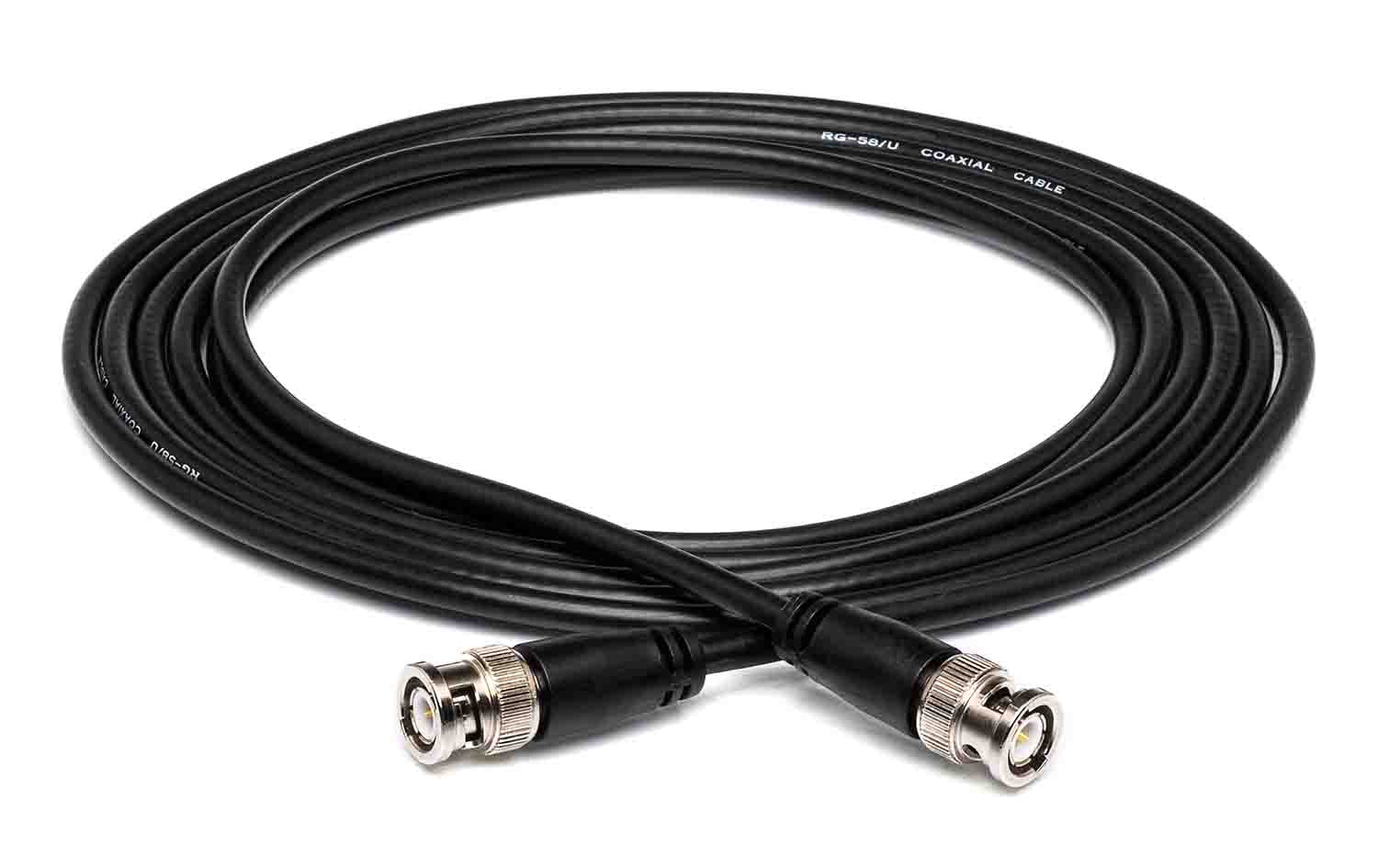 Hosa 50-ohm RG-58/U BNC to BNC Coax Cable - Hollywood DJ