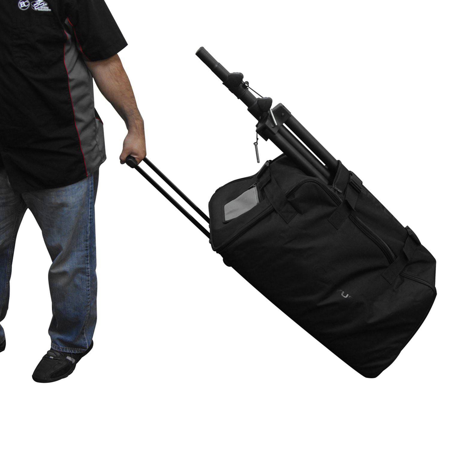 Odyssey BRLSPKLHW Trolley Bag for Medium to Large 15 Inches Molded Speakers - Hollywood DJ