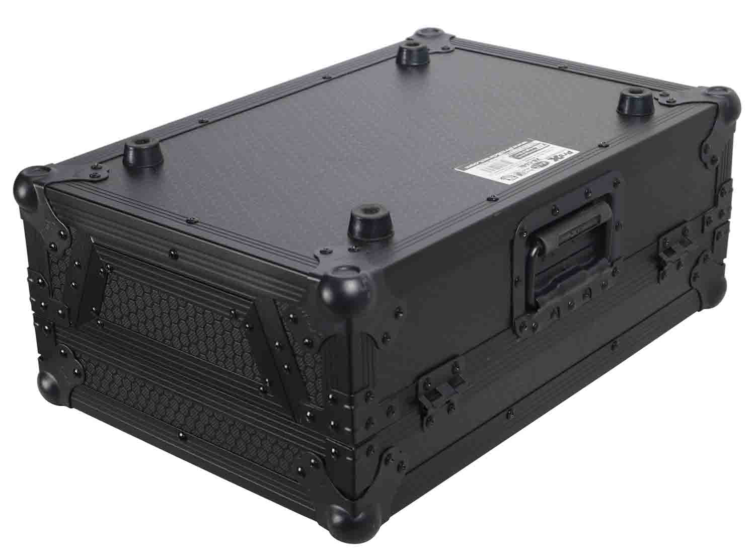 ProX XS-CDBL, DJ Flight Case for Large Format CD-Media Player - Black - Hollywood DJ