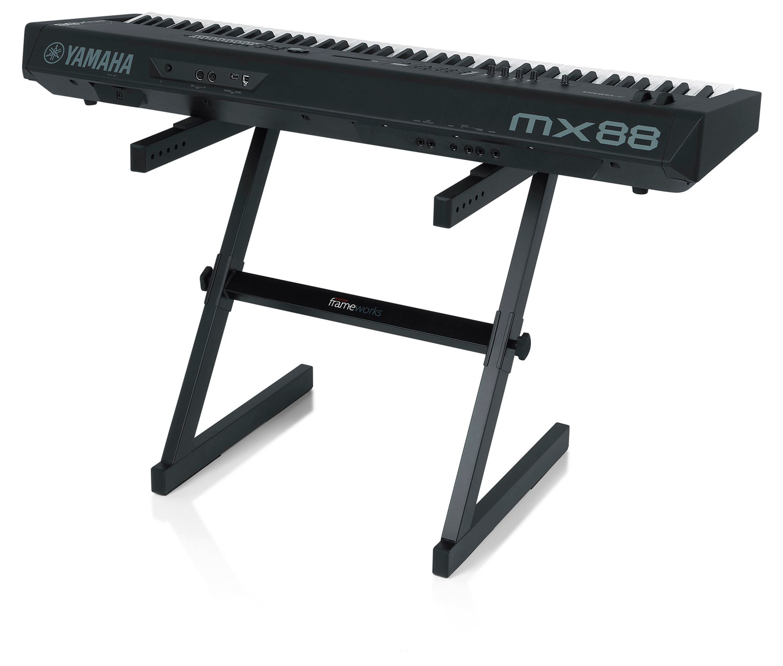 Gator Frameworks GFWKEYZ0500 Z-Style Keyboard Stand - Hollywood DJ