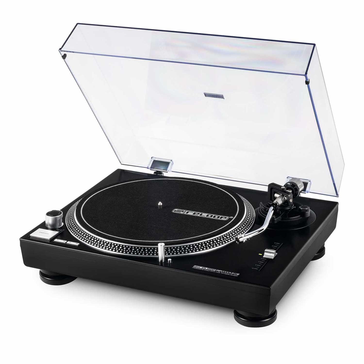 Discontinued: Reloop RP-2000-USB-MK2, Professional Direct Drive USB Turntable System - Hollywood DJ
