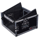 Odyssey FZ1004 10U Top Slanted 4U Vertical Pro Combo Rack - Hollywood DJ