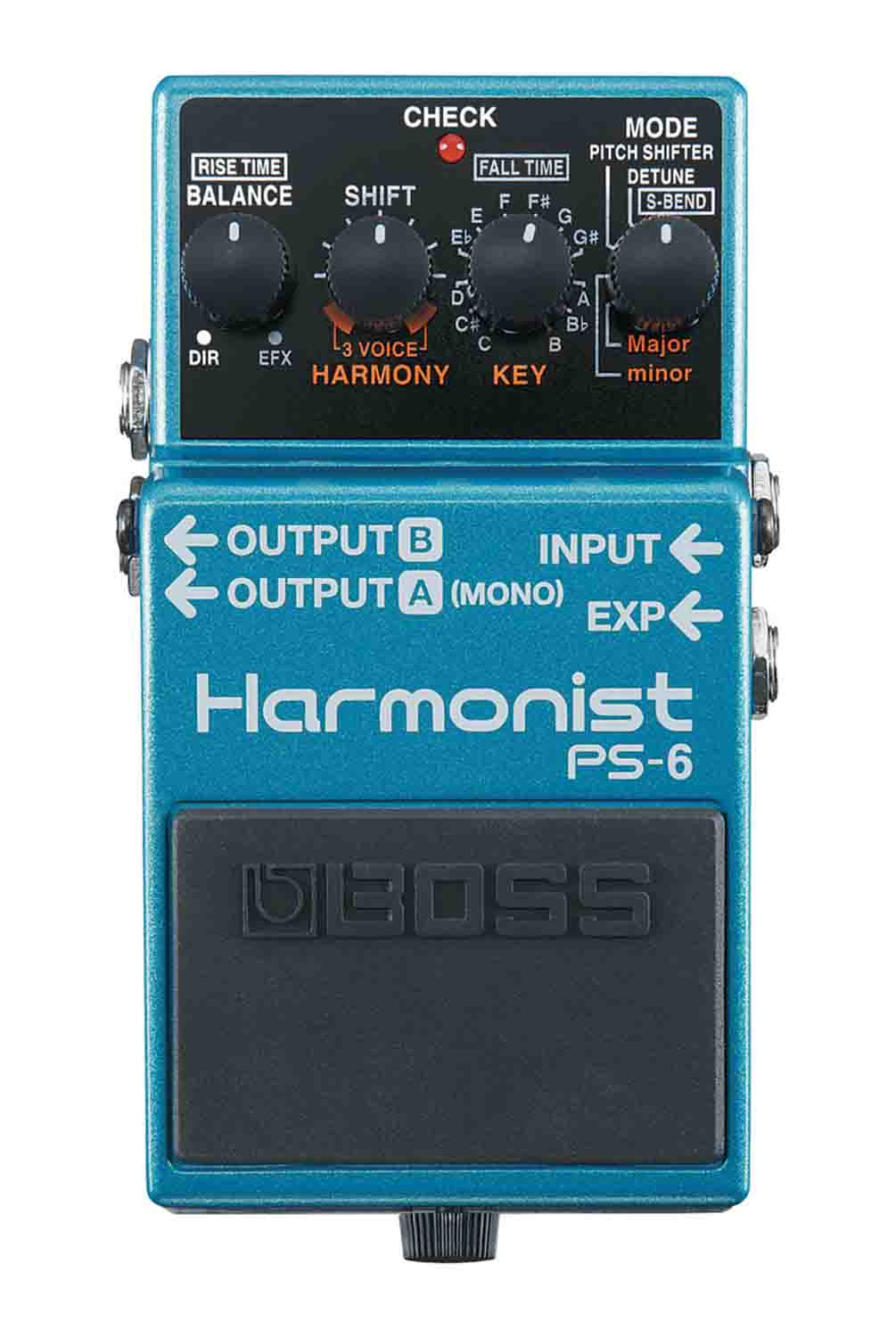 Open Box: Boss PS6 Harmonist Pedal 3 Voice Guitar Harmony Effects Pedal - Hollywood DJ