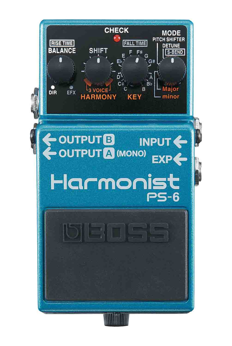 B-Stock: Boss PS6 Harmonist Pedal 3 Voice Guitar Harmony Effects Pedal Boss