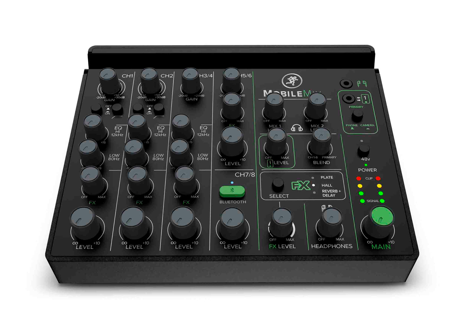 Mackie MobileMix, 8-Channel USB-Powerable Mixer for A/V Production, Live Sound and Streaming Mackie
