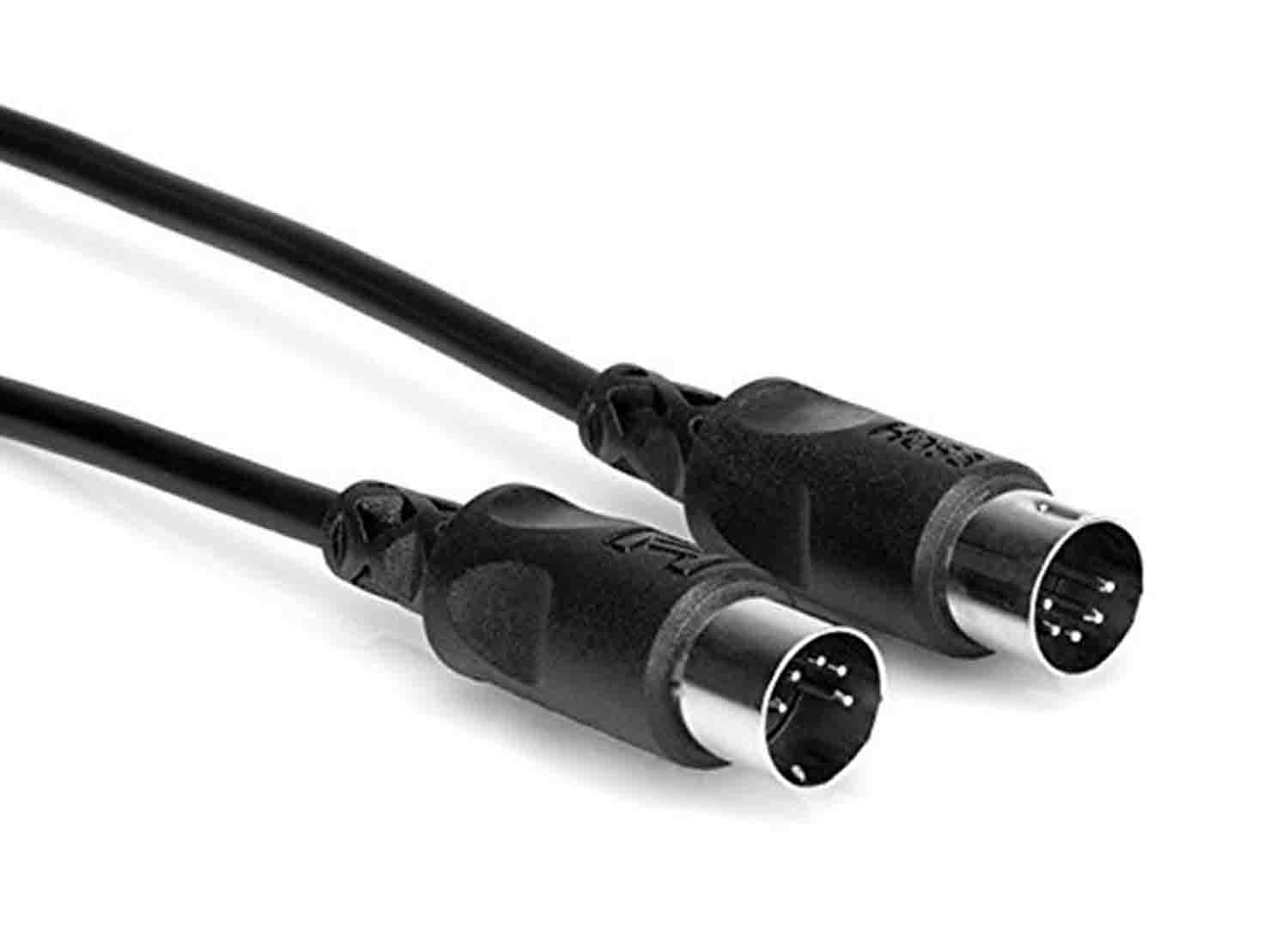 Hosa MID-320BK MIDI Cable 5-pin DIN to Same - 20 Feet Hosa