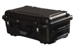 Gator Cases GU-2011-07-WPDV Waterproof Injection Molded Case with Pullout Handle and Inline Wheels - 20.5″X11.3″X7.5″ - Hollywood DJ