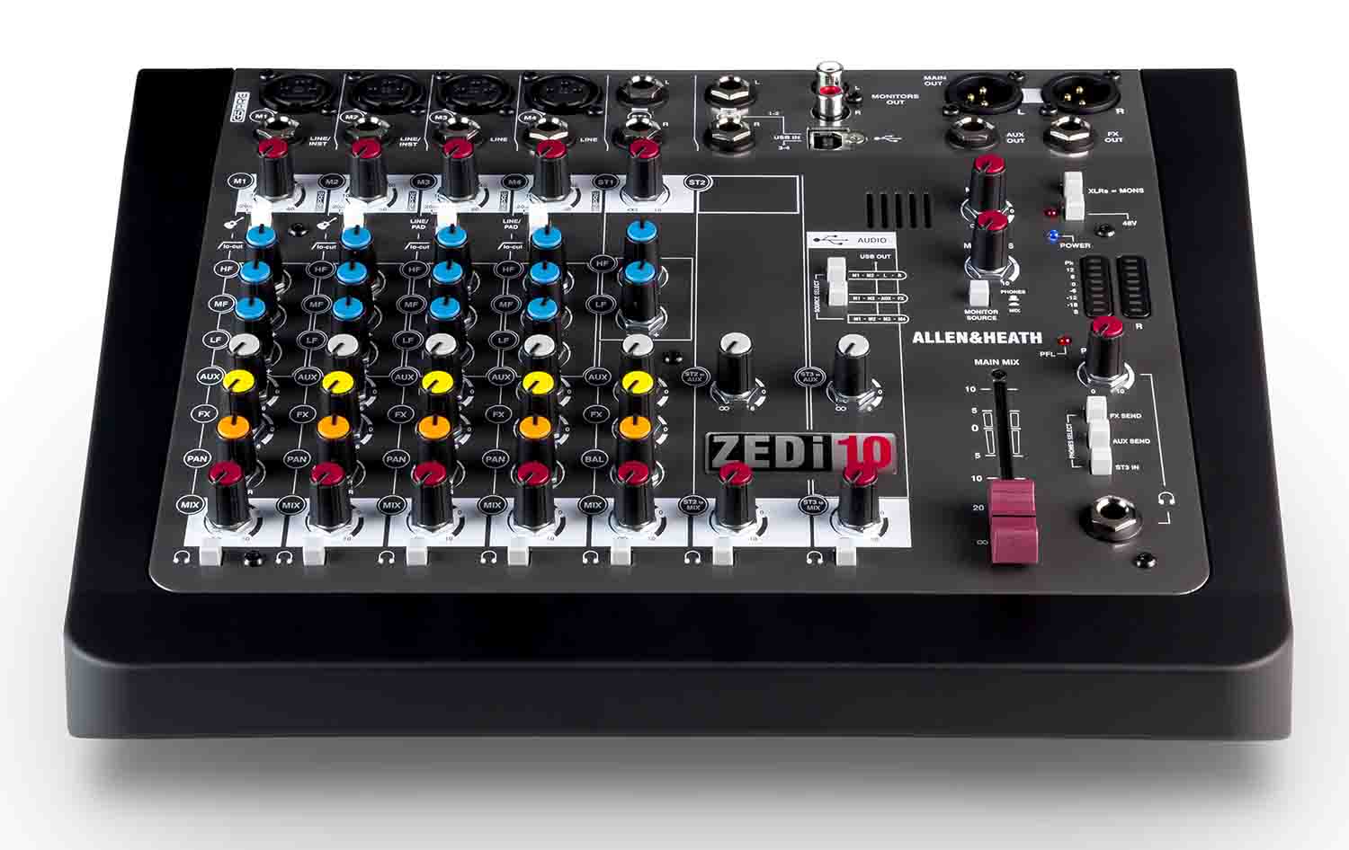 Allen & Heath ZEDi-10 Hybrid Compact Mixer and 4×4 USB Interface - Hollywood DJ