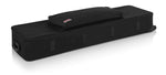 Gator Cases GK-88 SLIM Rigid EPS Foam Lightweight Case for 88 Note Keyboards with Wheels - Hollywood DJ