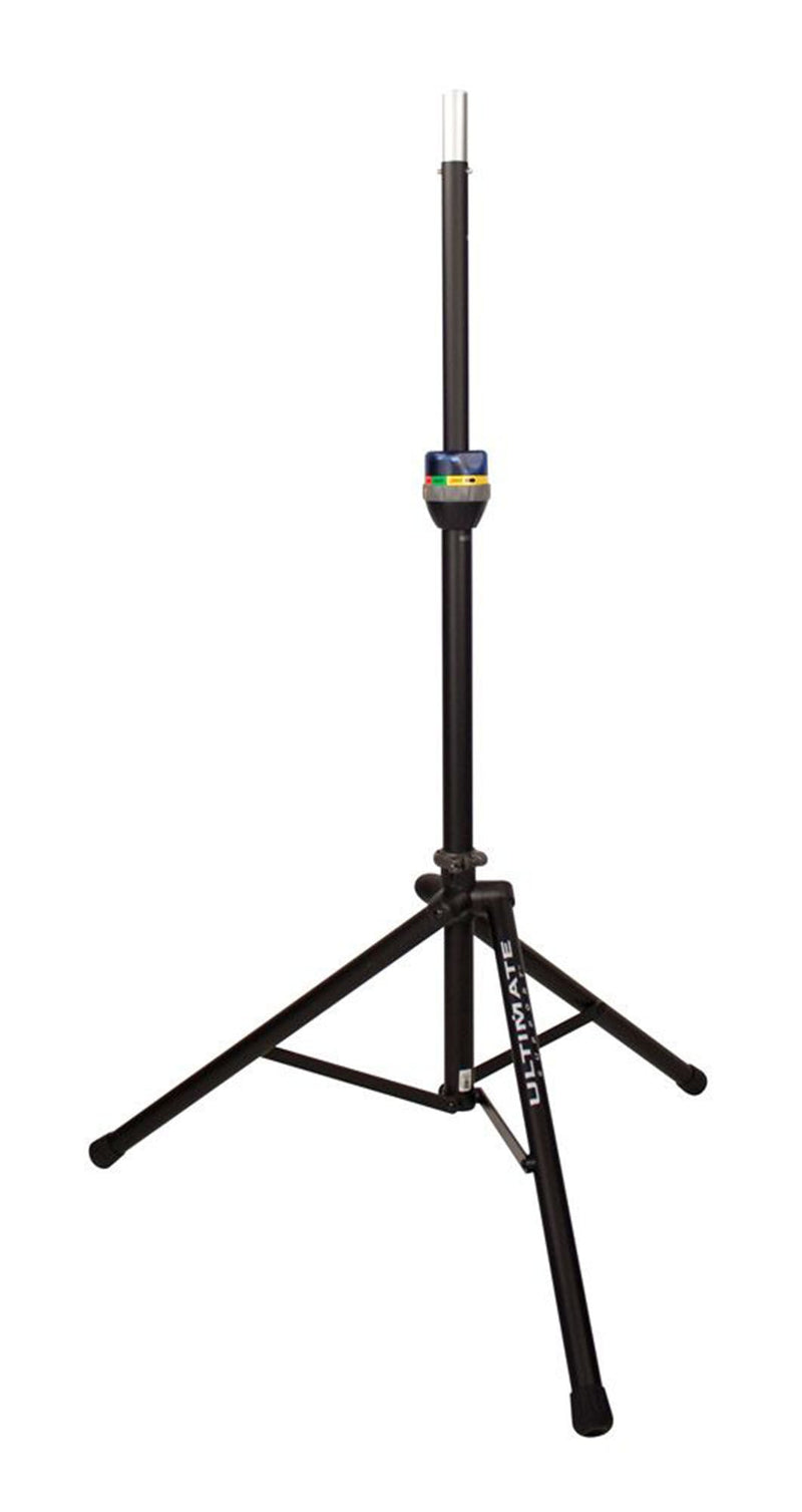 Ultimate Support TS90B, TeleLock Series Lift Assist Aluminum Speaker Stand - Hollywood DJ