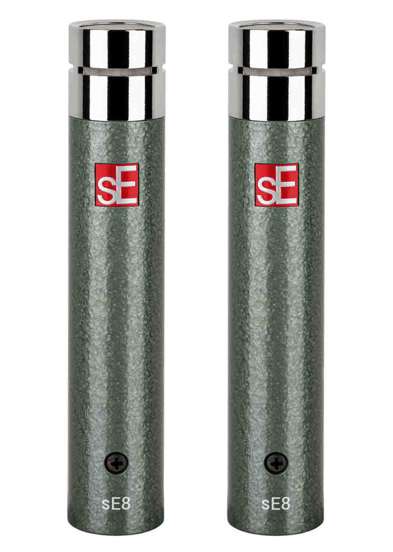sE Electronics sE8 VE Vintage Edition Factory Matched Small Diaphragm Condenser Microphones - Pair - Hollywood DJ
