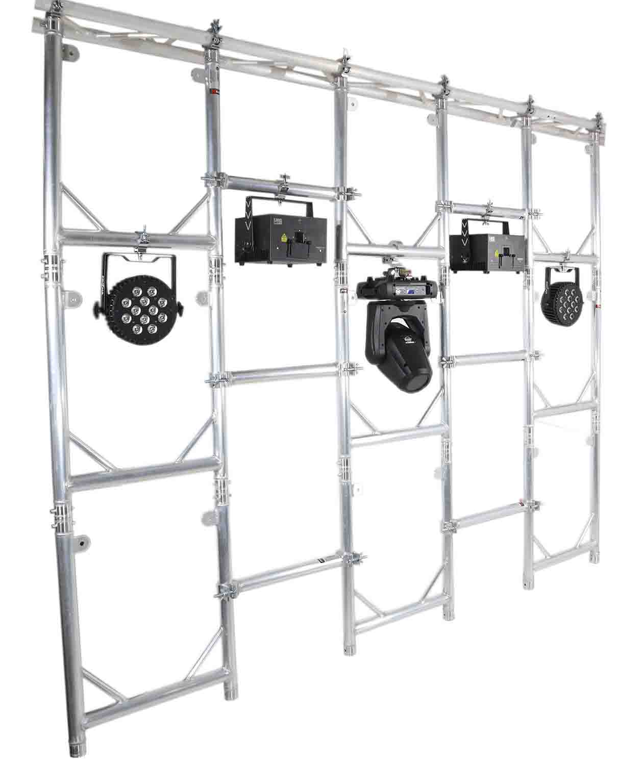 ProX T-C7S Slim Pro Clamp with Half Conical Connector for Single Tube Trussing - Hollywood DJ