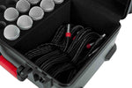 Gator Cases GTSA-MIC15 DJ Case for 15 Wired Microphones with Foam - Hollywood DJ