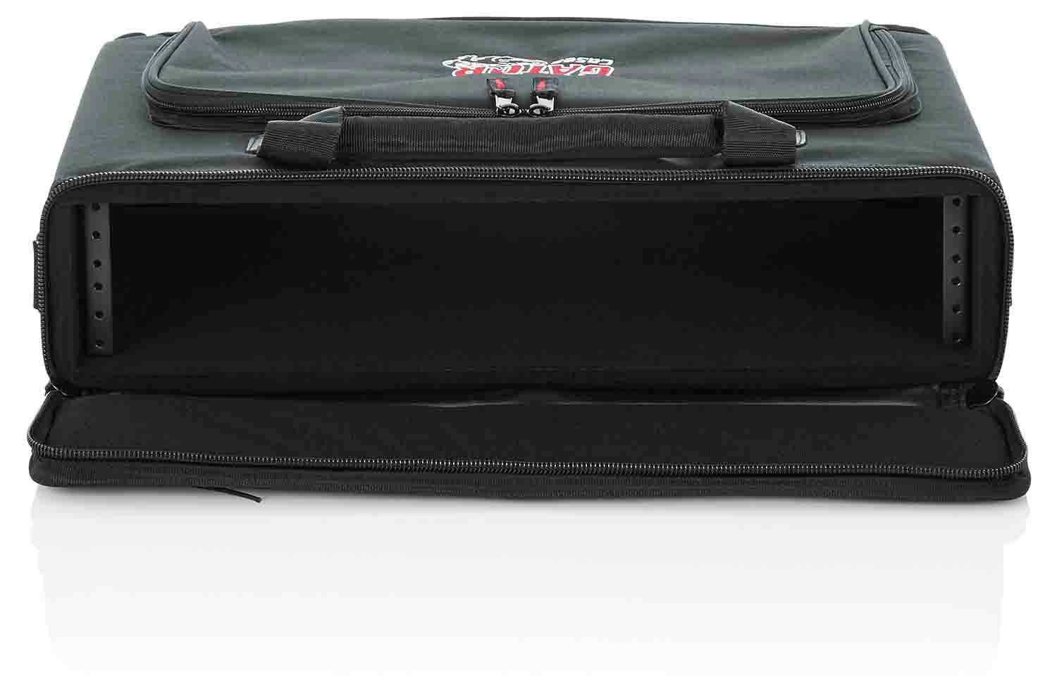 Gator Cases GRB-2U Standard 2U Audio Rack Bag with Nylon Over Plywood Construction - Hollywood DJ