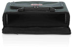 Gator Cases GRB-2U Standard 2U Audio Rack Bag with Nylon Over Plywood Construction - Hollywood DJ