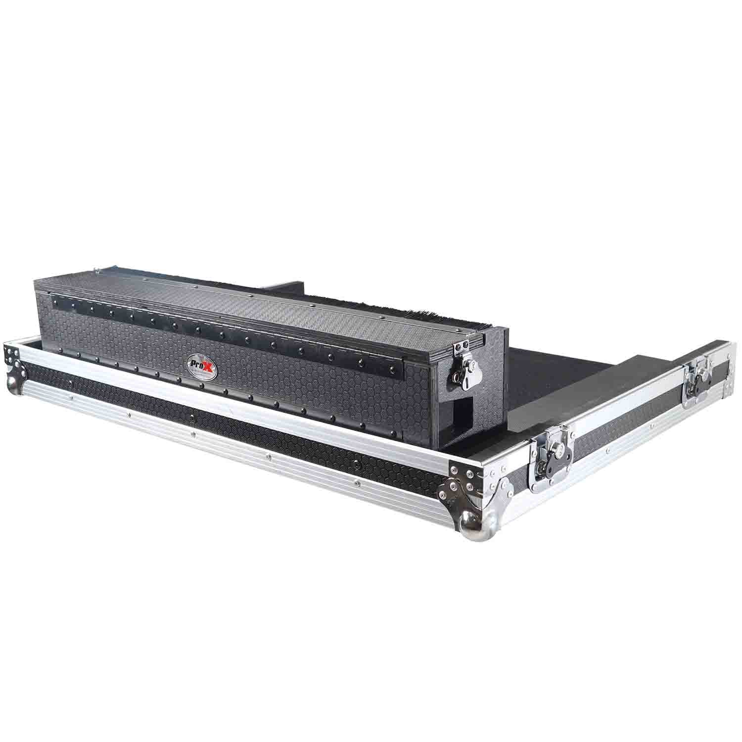 ProX XS-AHAVANTIS DHW DJ Flight Road Case For Allen and Heath Avantis Console with Doghouse and Wheels - Hollywood DJ