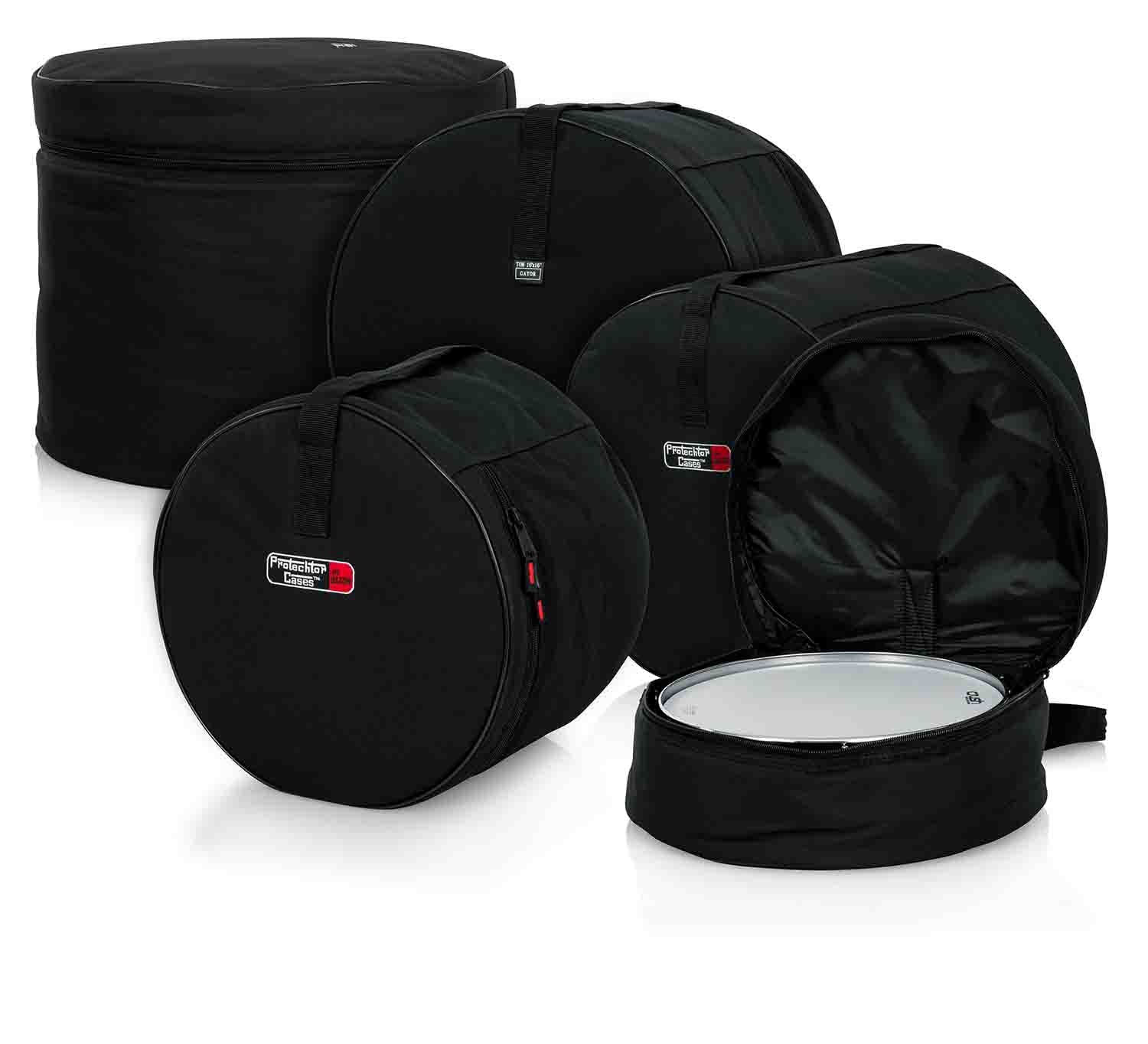 Gator Cases GP-FUSION-100 5-Piece of Fusion Set Bags - Black Gator Cases