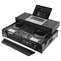 Odyssey FZGSDDJ1000BL1UCW 1u DJ Case for Pioneer DDJ-1000 / DDJ-1000SRT with Patented Glide Platform and Corner Wheels - Black - Hollywood DJ