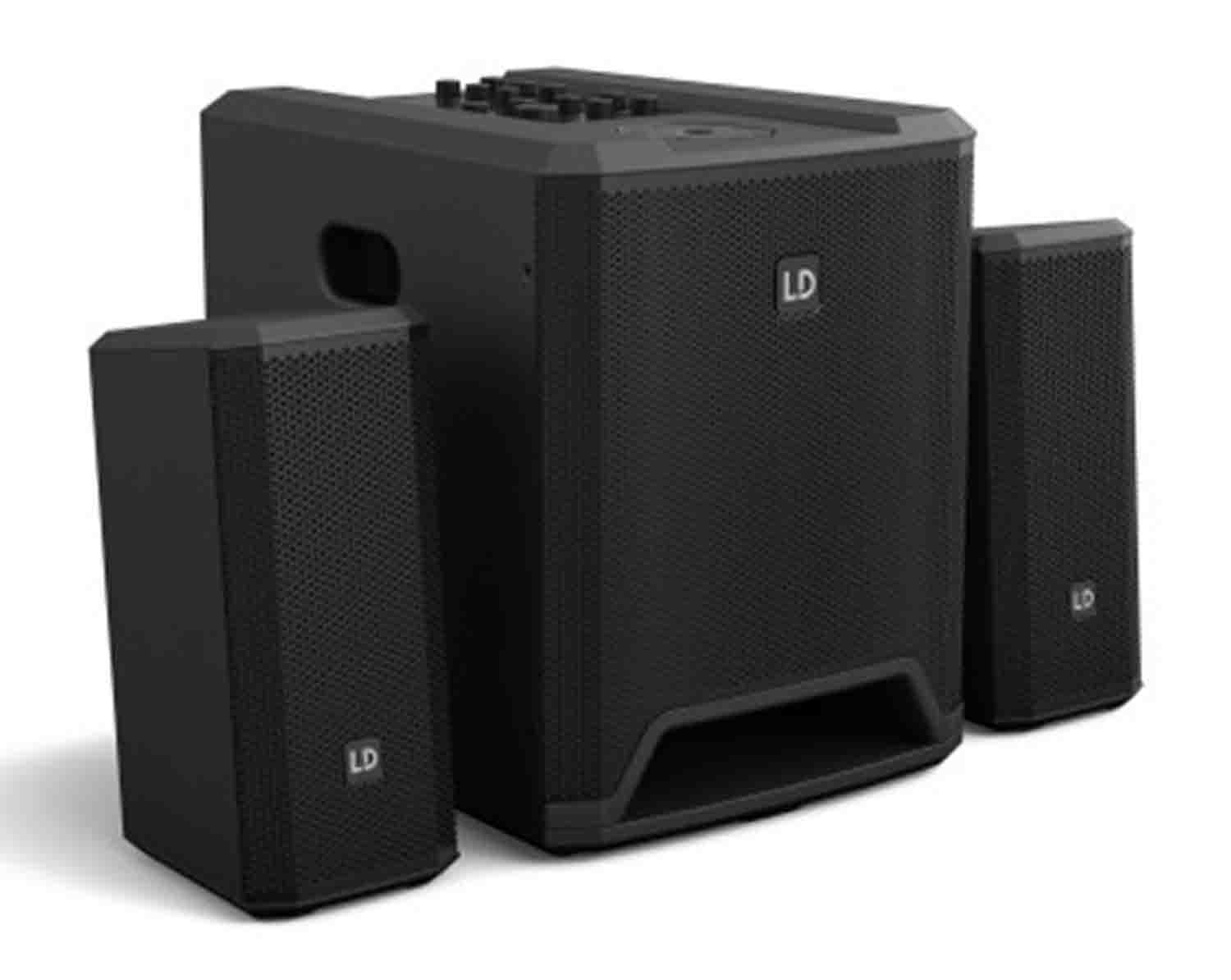 B-Stock: LD Systems DAVE 10 G4X Compact 2.1 Powered Sound System by LD Systems