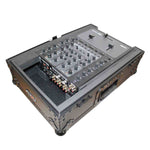 ProX XS-M10BL DJ Flight Case For Large Format 10 Inch DJ Mixers - Black on Black - Hollywood DJ