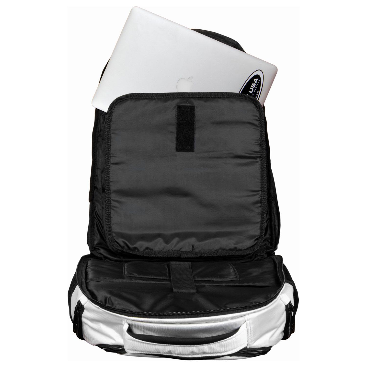 Odyssey BPBACKTRAKXLWHT Backtrak XL DJ Backpack - White Odyssey